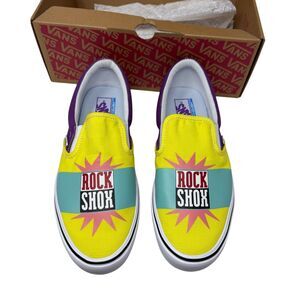 DS 2018 Vans Slip-On Lite ROCK SHOX Retro CUSTOM SAMPLE checkerboard supreme 11